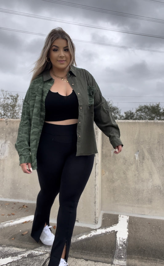 MILITARY GREEN JACKET